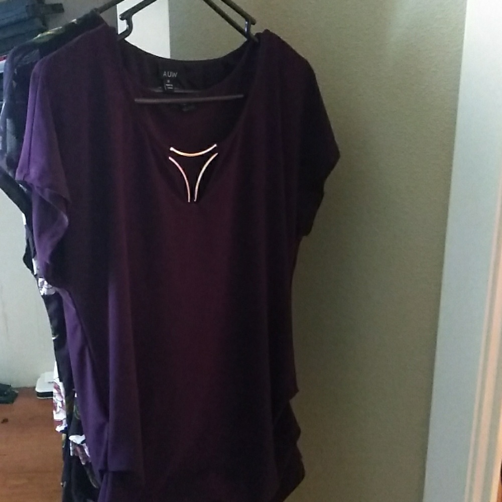 Plum Blouse